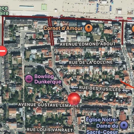 Nocleg ze śniadaniem L'escapade Belle Rade Dunkierka