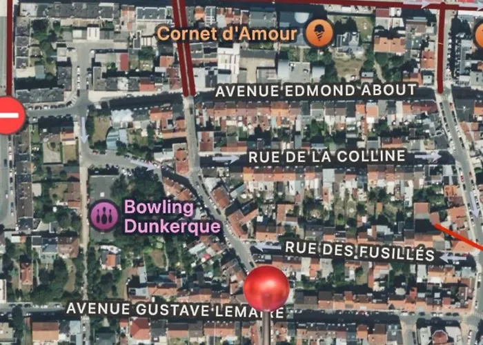 Nocleg ze śniadaniem L'escapade Belle Rade Dunkierka